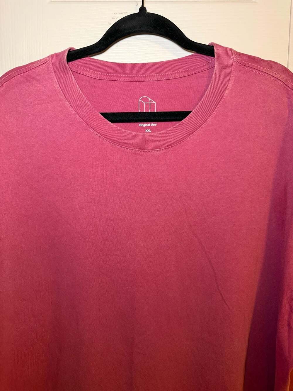 Original Use T-Shirt Size XXL Pink Crewneck Short Sleeve